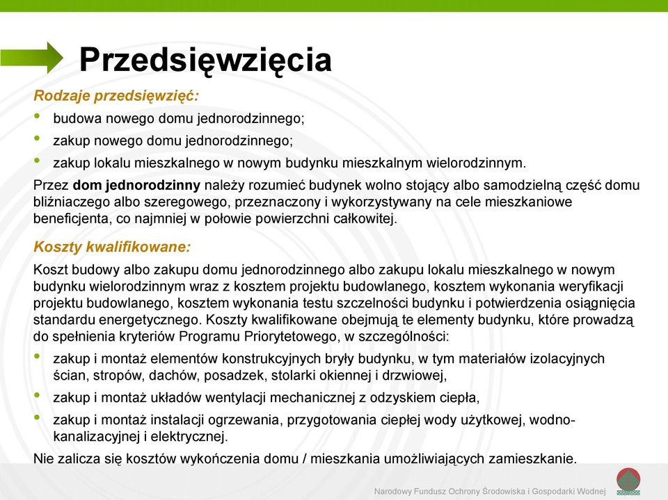 połowie powierzchni całkowitej.