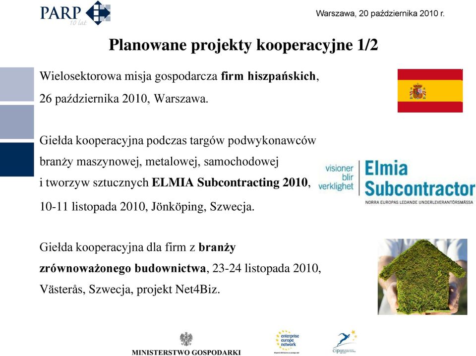 Giełda kooperacyjna podczas targów podwykonawców branży maszynowej, metalowej, samochodowej i tworzyw sztucznych