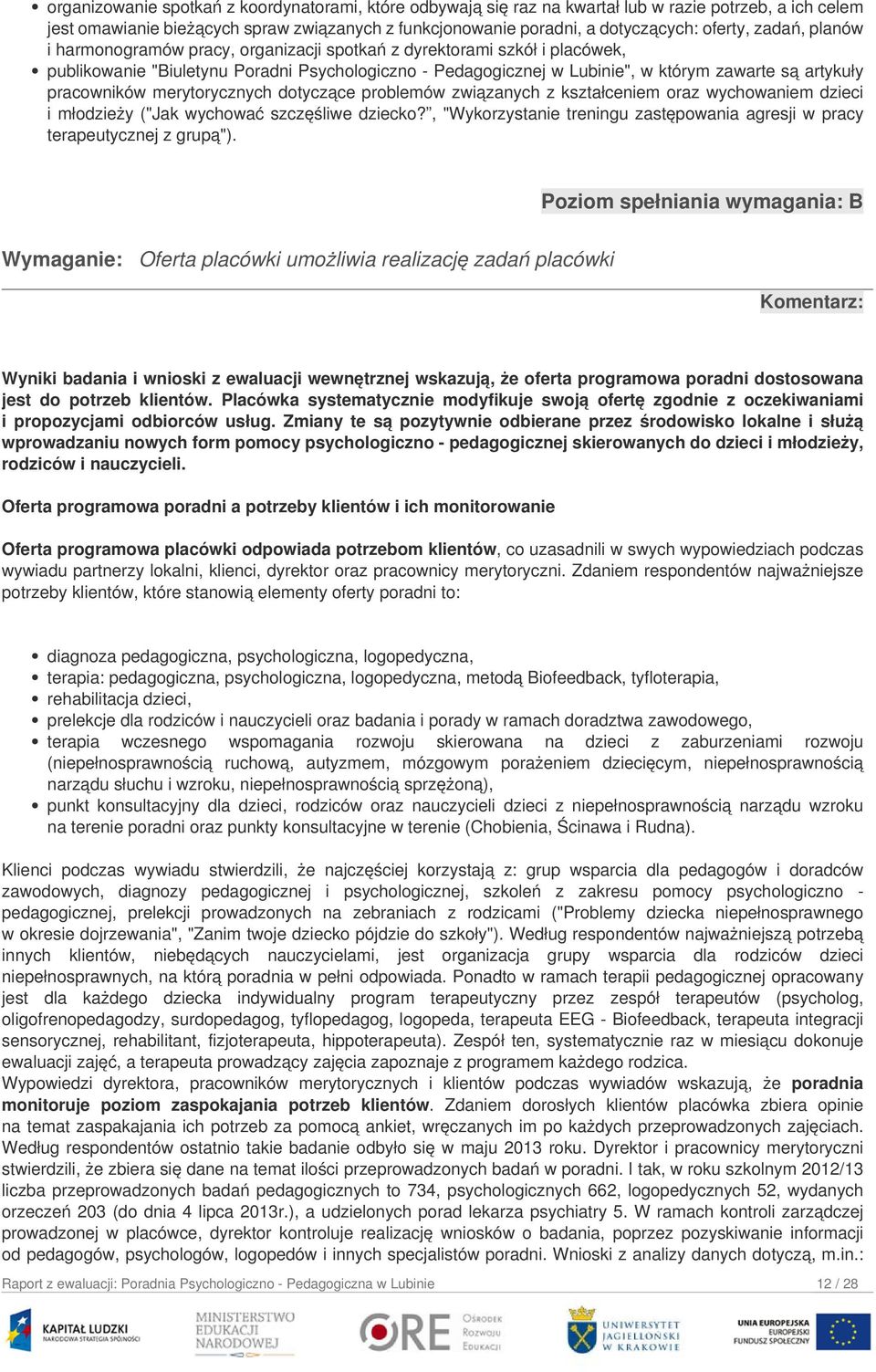 pracowników merytorycznych dotyczące problemów związanych z kształceniem oraz wychowaniem dzieci i młodzieży ("Jak wychować szczęśliwe dziecko?