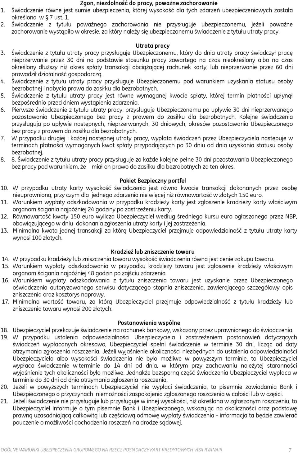 Utrata pracy 3.