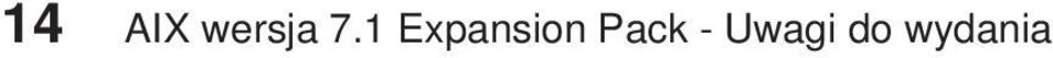 1 Expansion