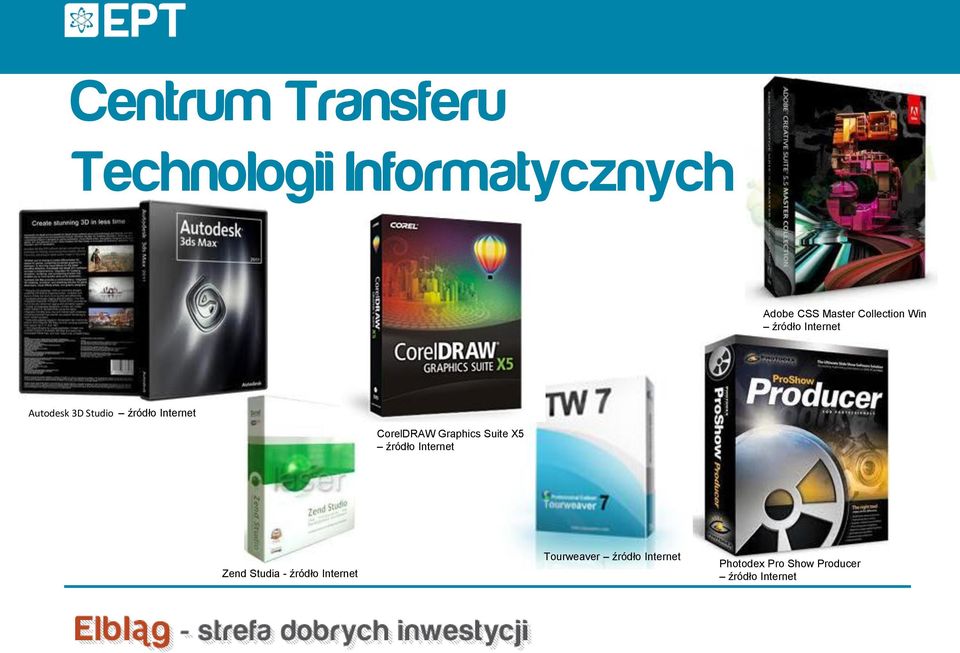 CorelDRAW Graphics Suite X5 źródło Internet Zend Studia - źródło