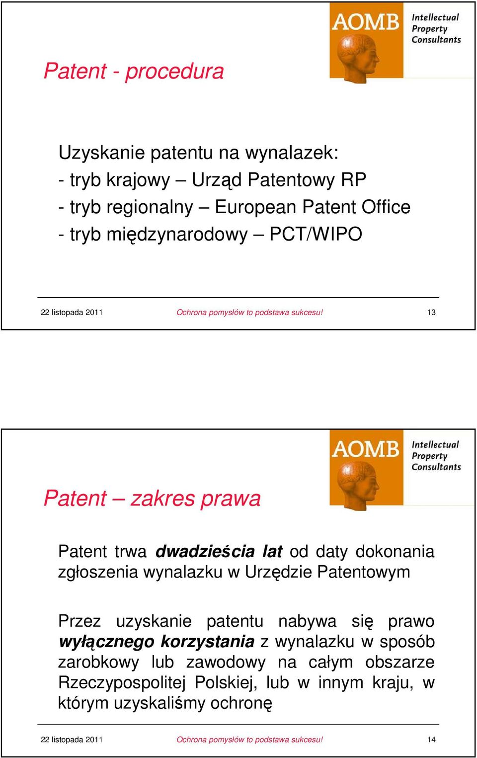 zgłoszenia wynalazku w Urzędzie Patentowym u Przez uzyskanie patentu nabywa się prawo wyłącznego korzystania z wynalazku