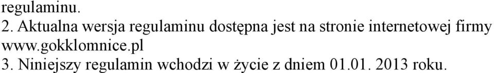 na stronie internetowej firmy www.