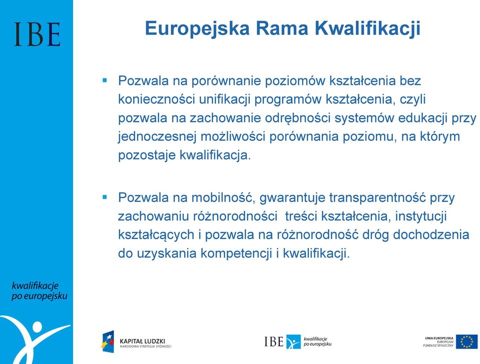 poziomu, na którym pozostaje kwalifikacja.