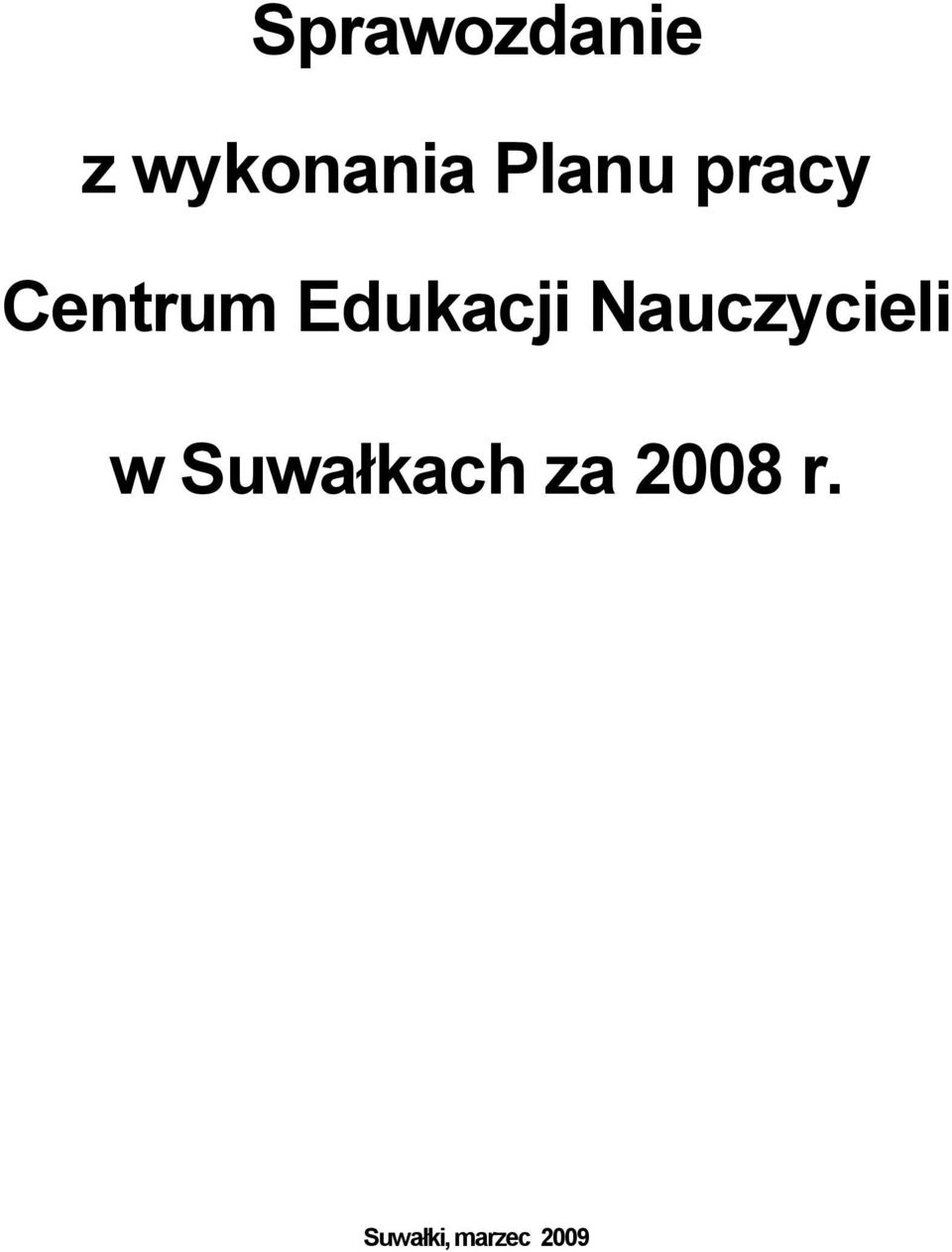 Edukacji Nauczycieli w