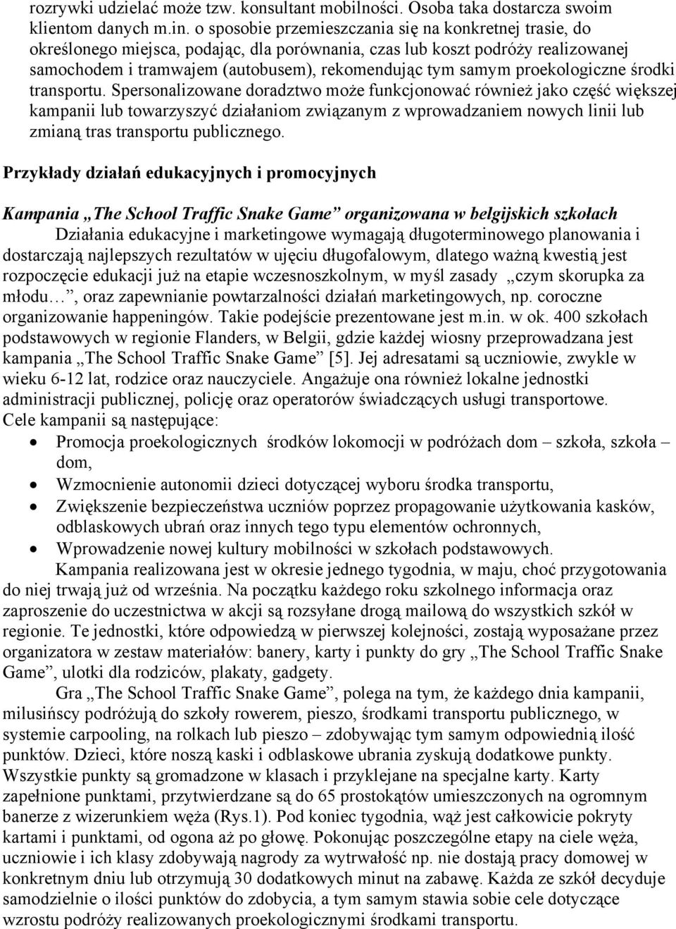 proekologiczne środki transportu.