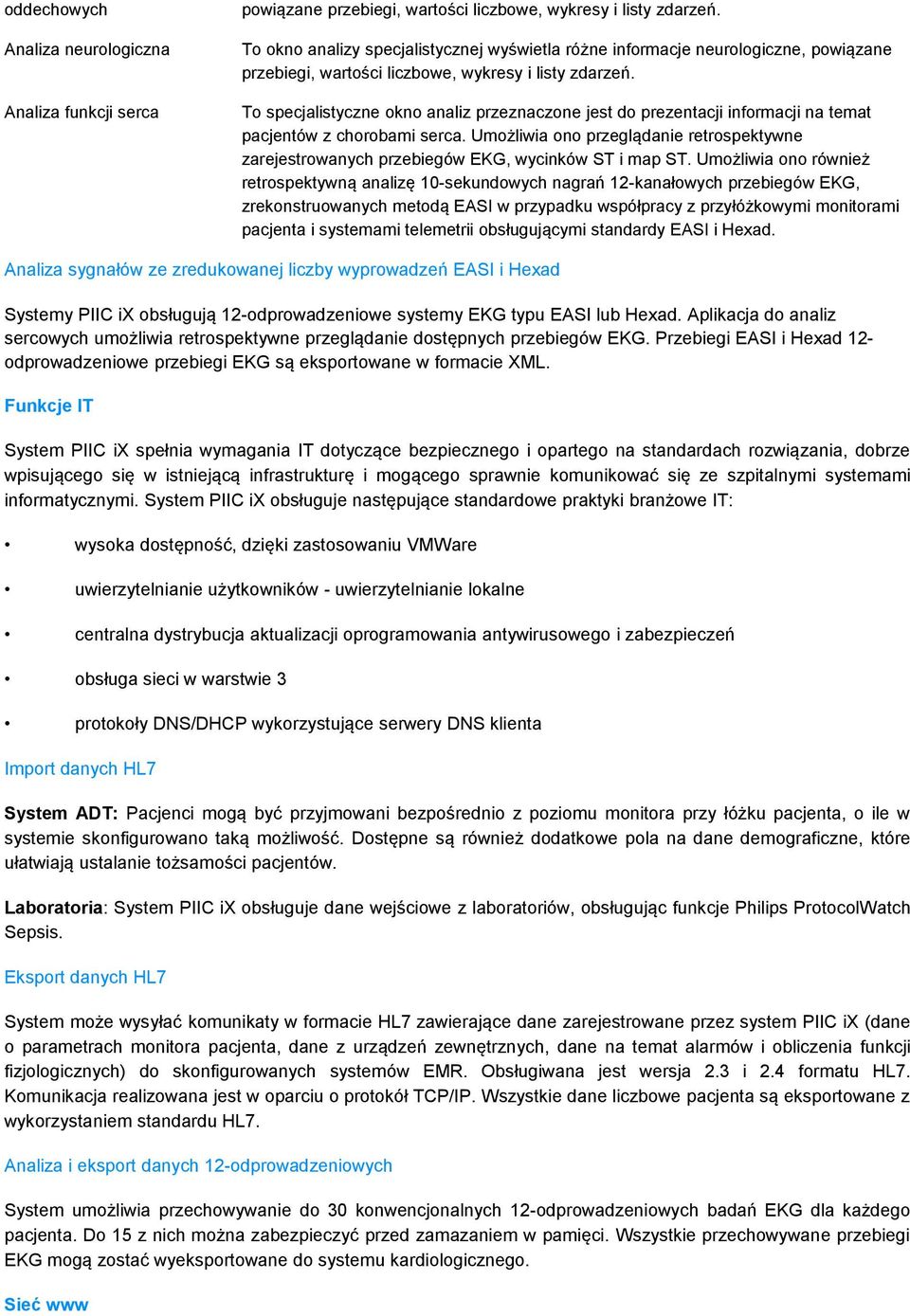 To specjalistyczne okno analiz przeznaczone jest do prezentacji informacji na temat pacjentów z chorobami serca.