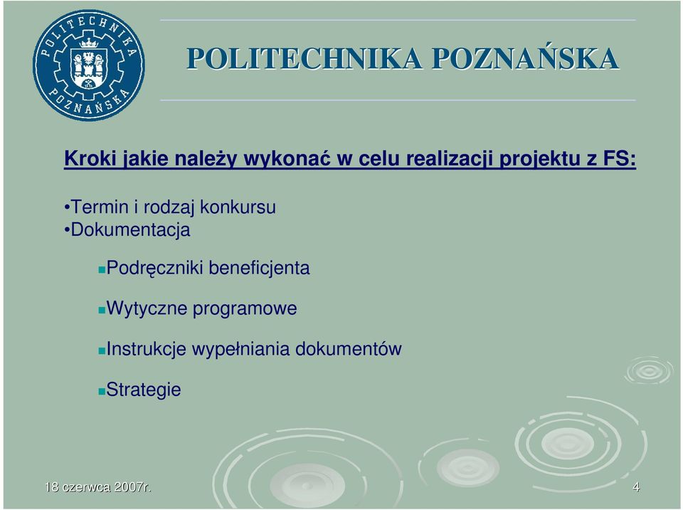 Dokumentacja Podręczniki beneficjenta Wytyczne