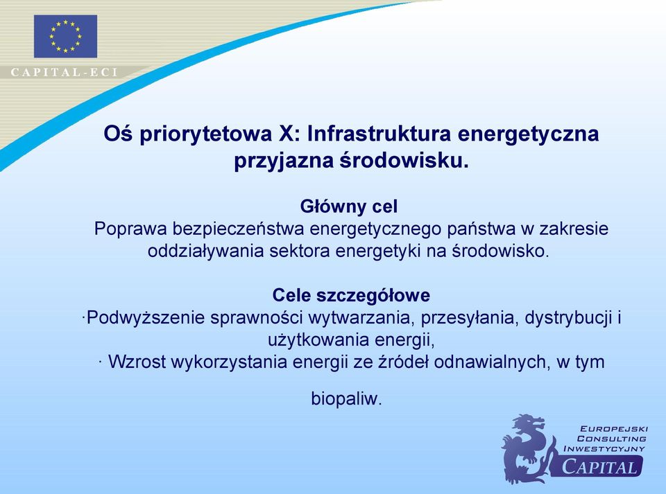 sektora energetyki na środowisko.