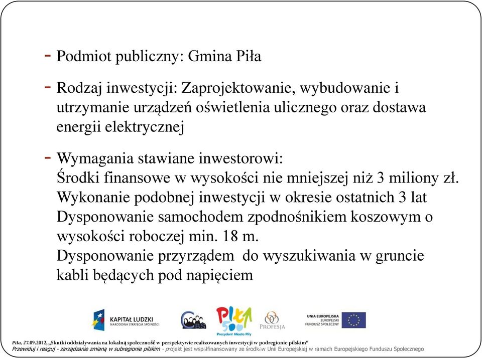 mniejszej niż 3 miliony zł.