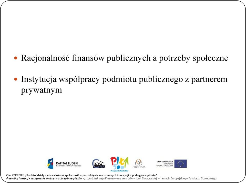 społeczne Instytucja