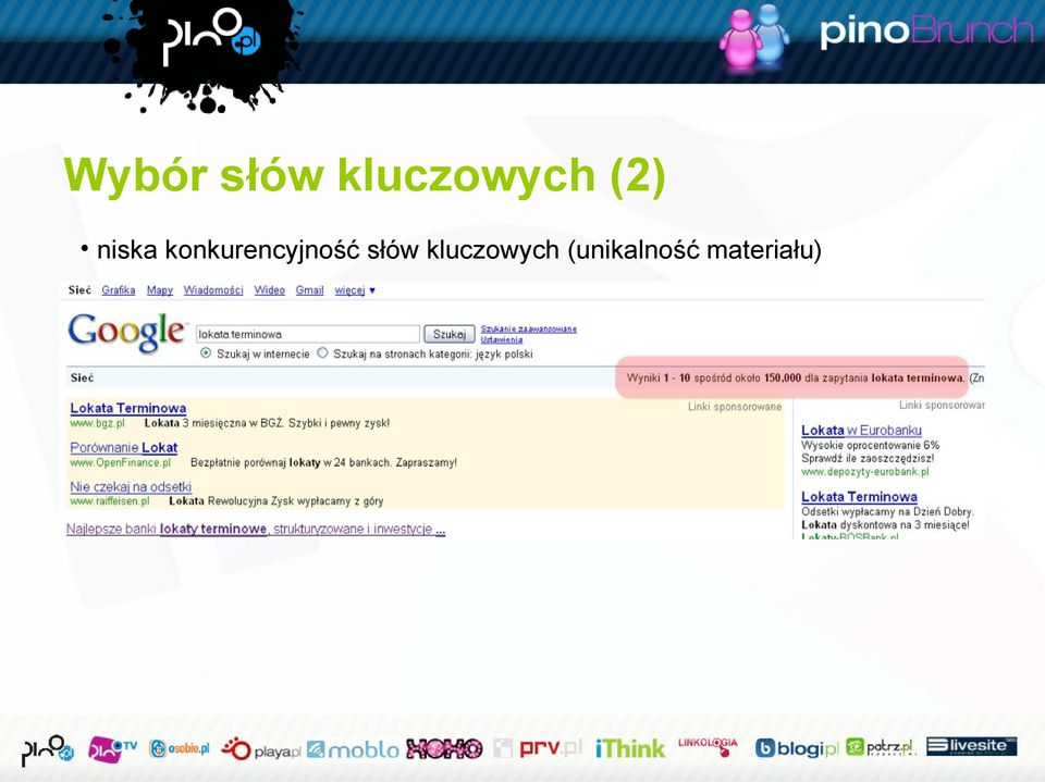 konkurencyjność słów