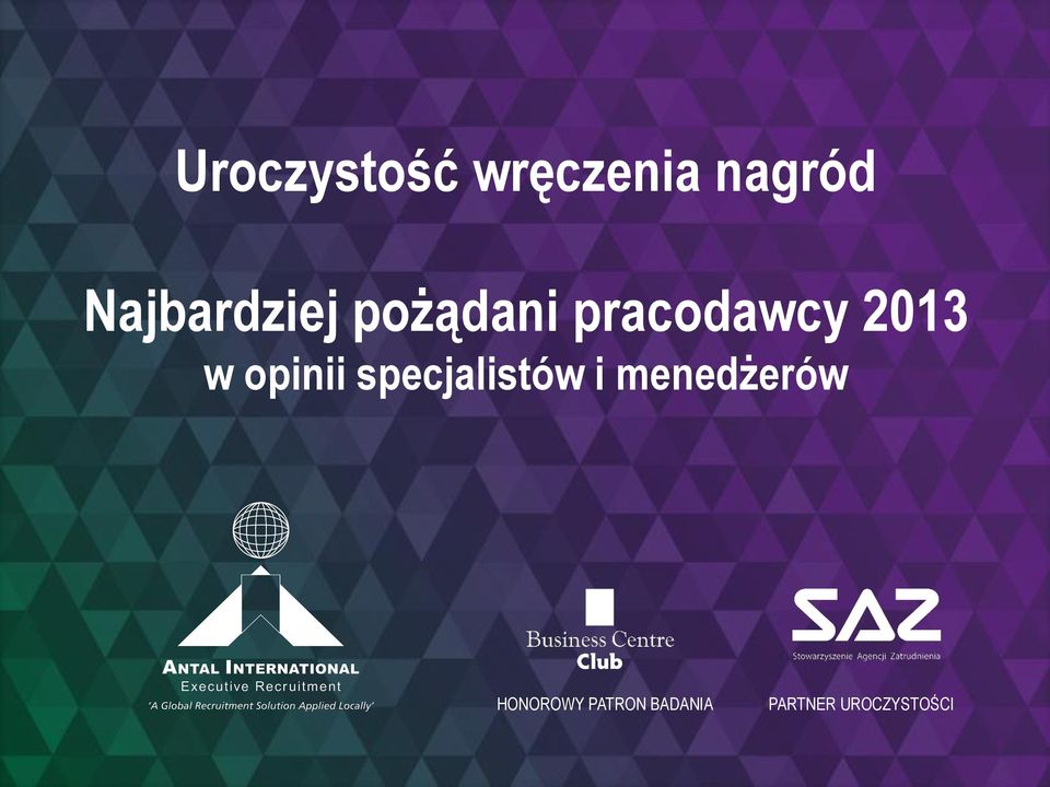 pracodawcy 2013 HONOROWY