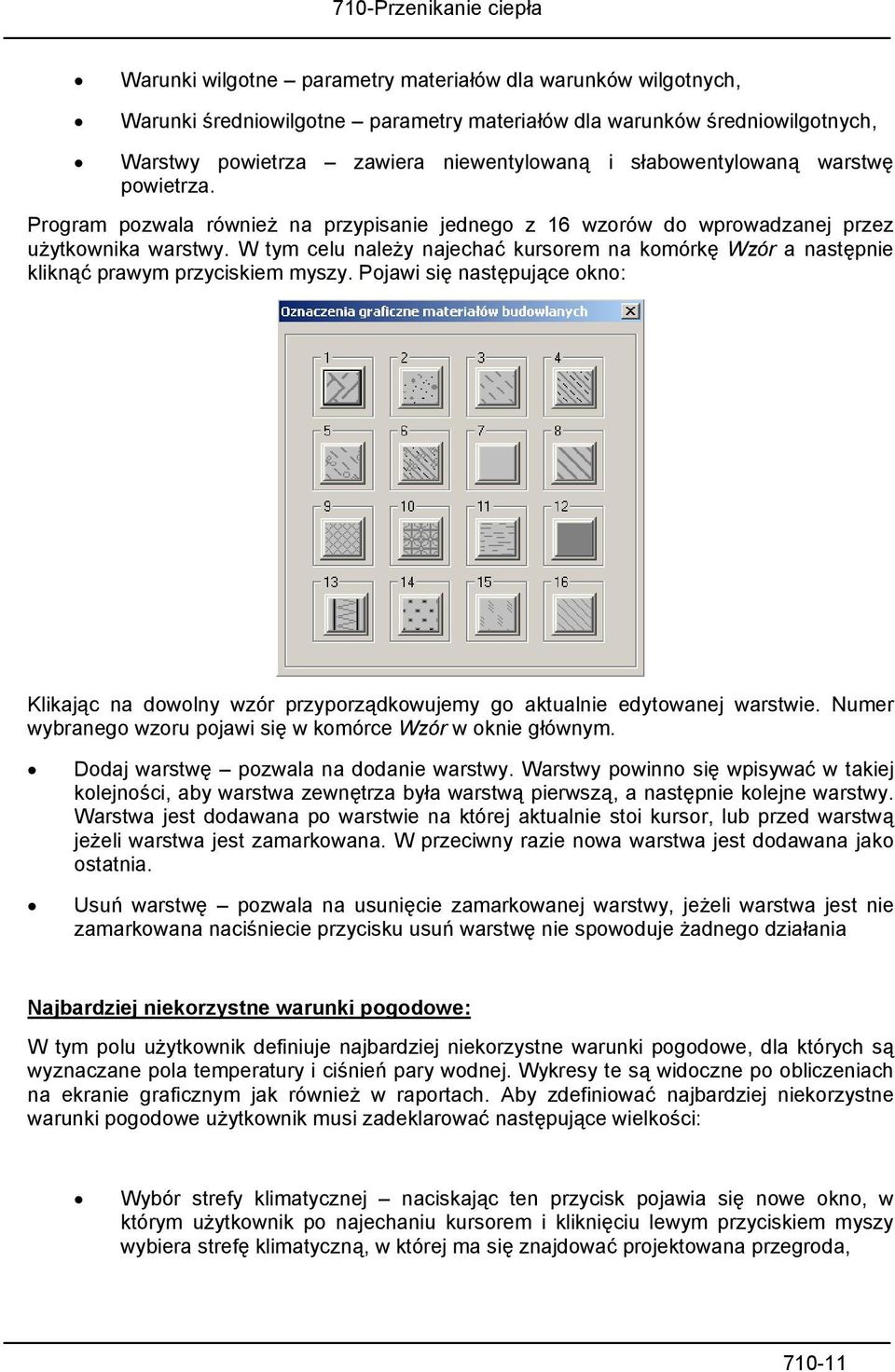 W tym celu należy najechać kursorem na komórkę Wzór a następnie kliknąć prawym przyciskiem myszy.