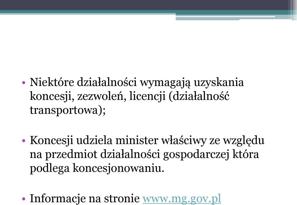 właściwy ze względu na przedmiot działalności gospodarczej