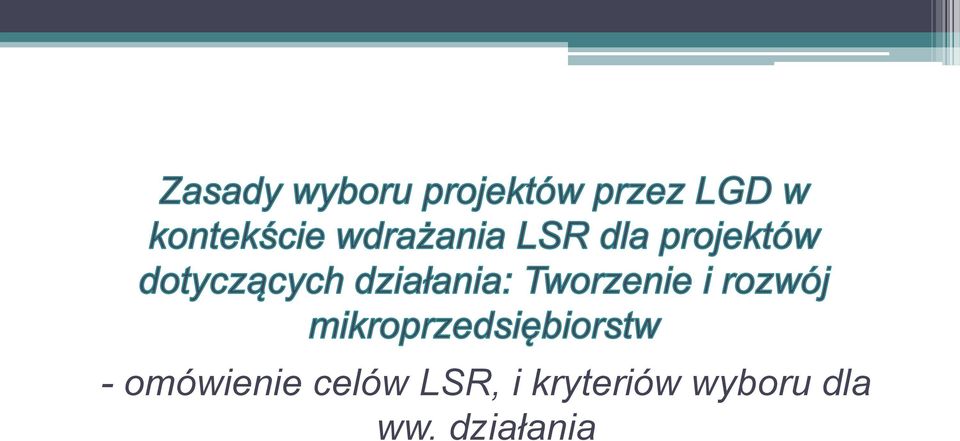 kryteriów