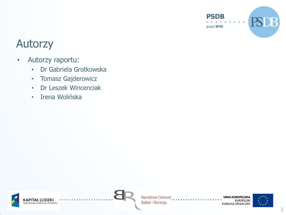 Tomasz Gajderowicz Dr