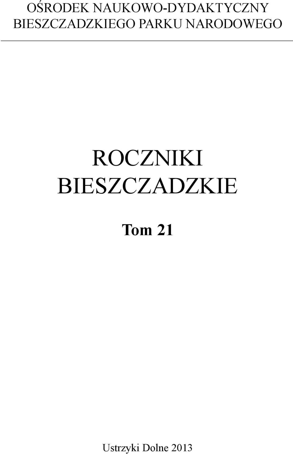 NARODOWEGO ROCZNIKI