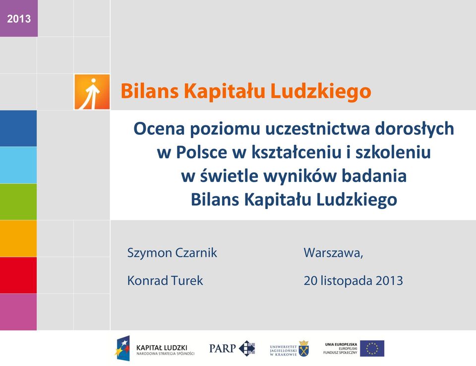 szkoleniu w świetle wyników badania Bilans Kapitału