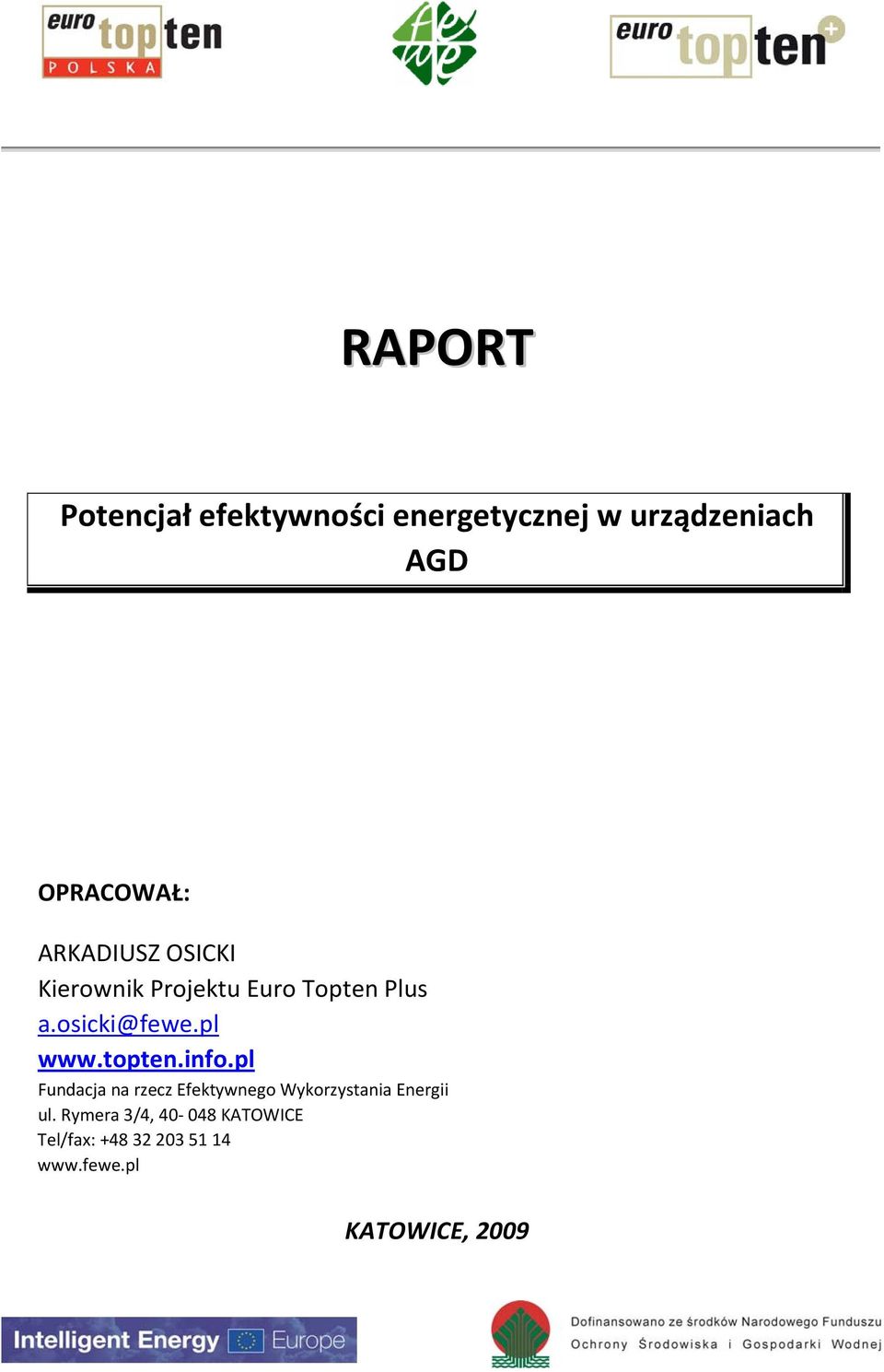 topten.info.pl Fundacja na rzecz Efektywnego Wykorzystania Energii ul.