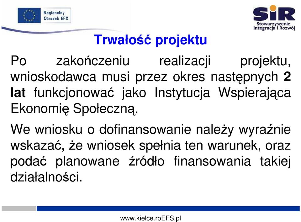 Ekonomię Społeczną.