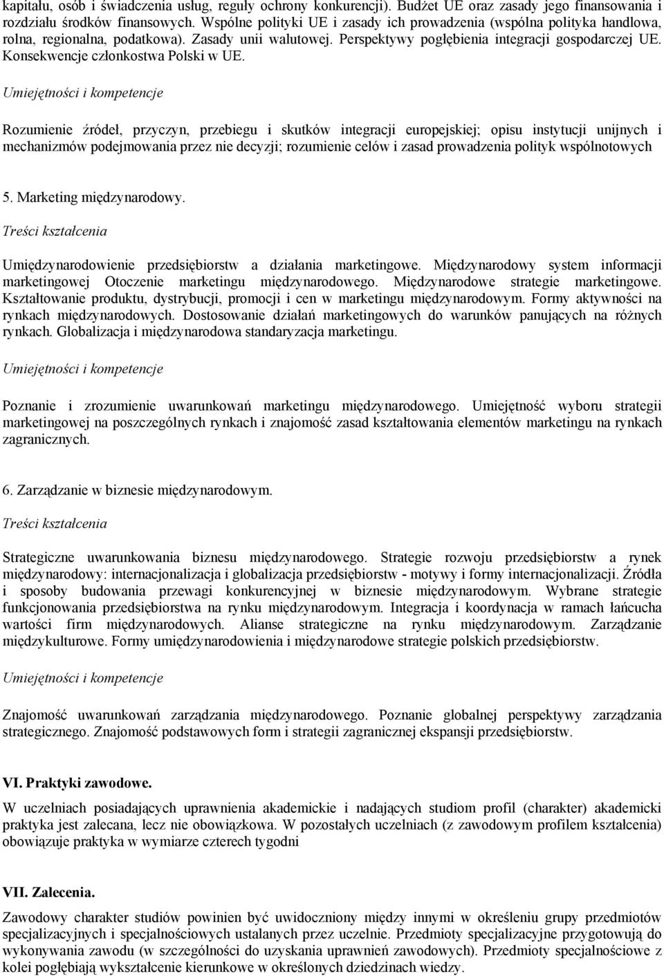 Konsekwencje członkostwa Polski w UE.