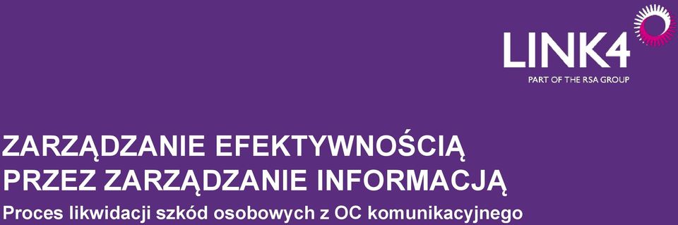 INFORMACJĄ Proces