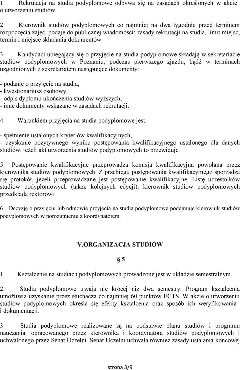 dokumentów. 3.
