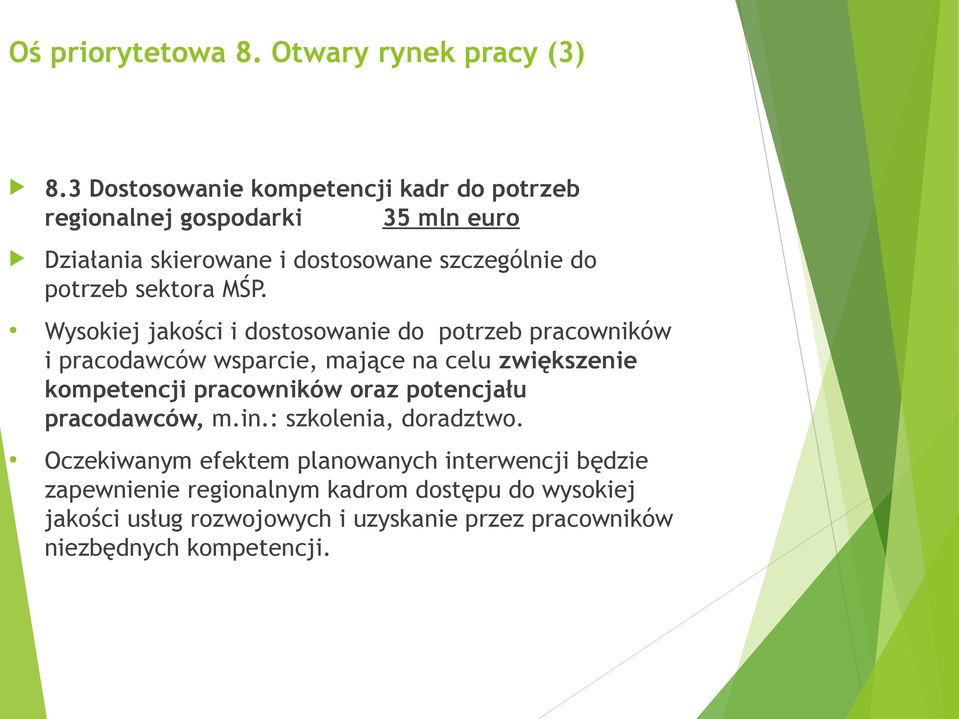 sektora MŚP.