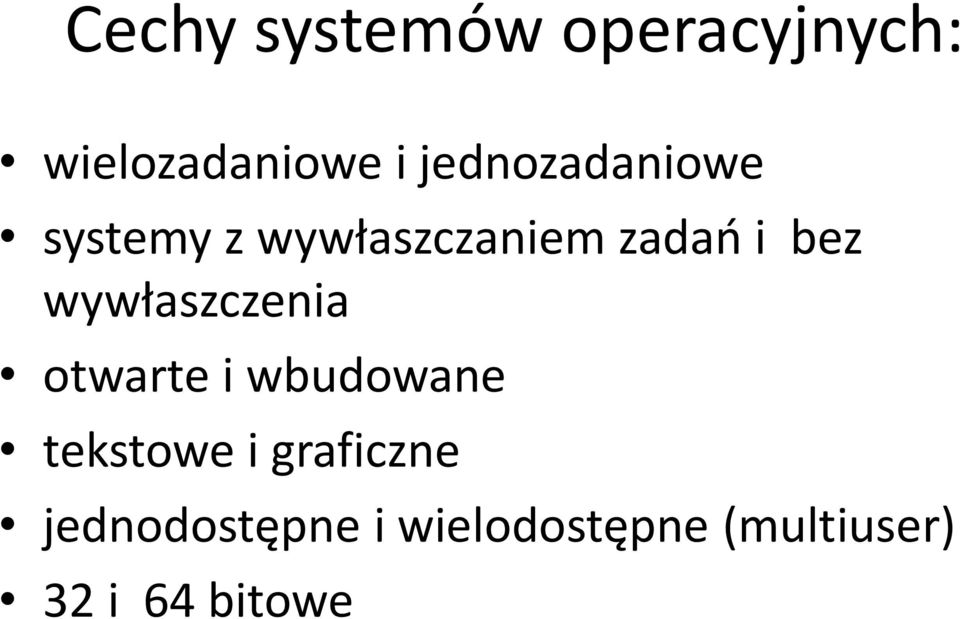 wywłaszczenia otwarte i wbudowane tekstowe i