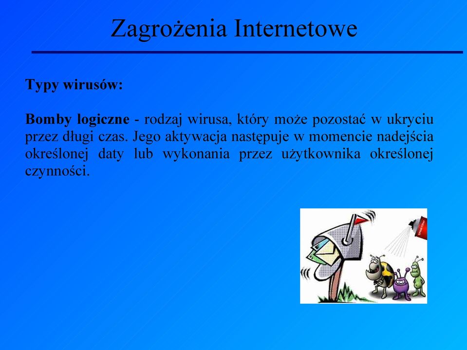 czas. Jego aktywacja następuje w momencie nadejścia