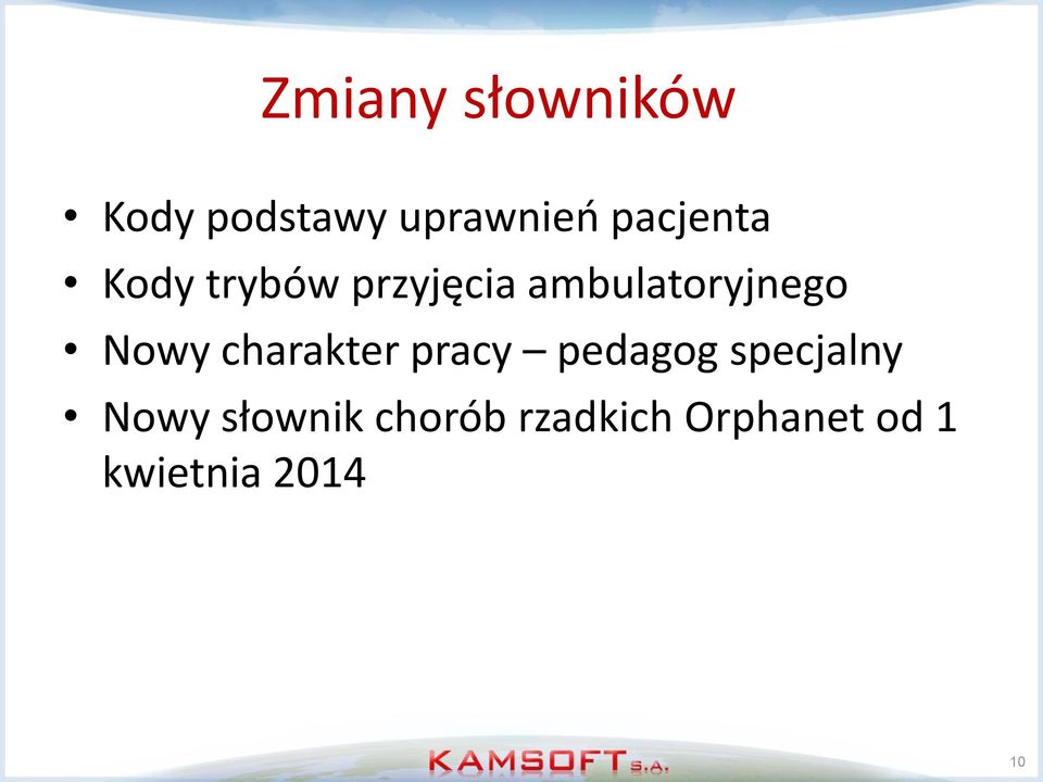 Nowy charakter pracy pedagog specjalny Nowy