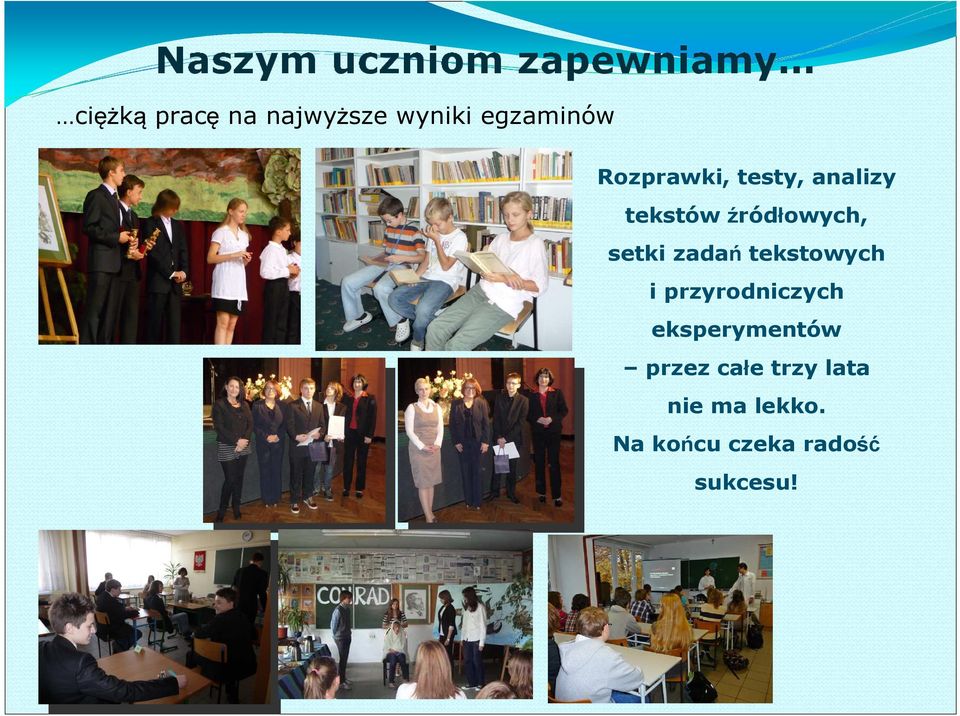 zadańtekstowych i przyrodniczych eksperymentów