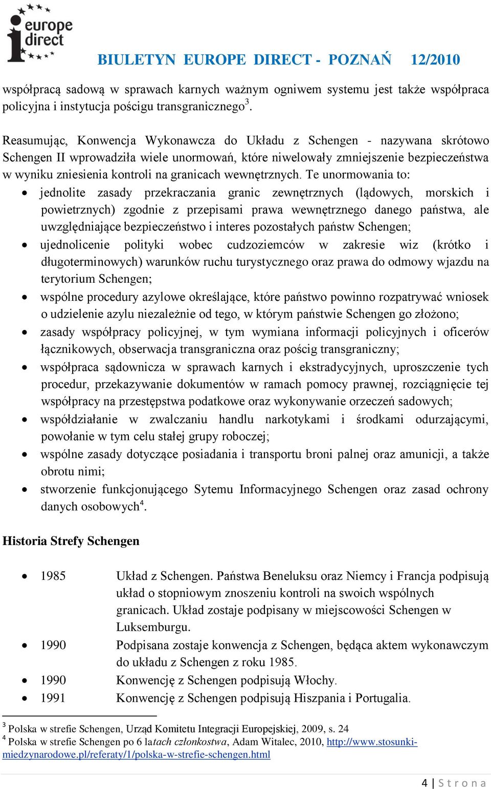 granicach wewnętrznych.