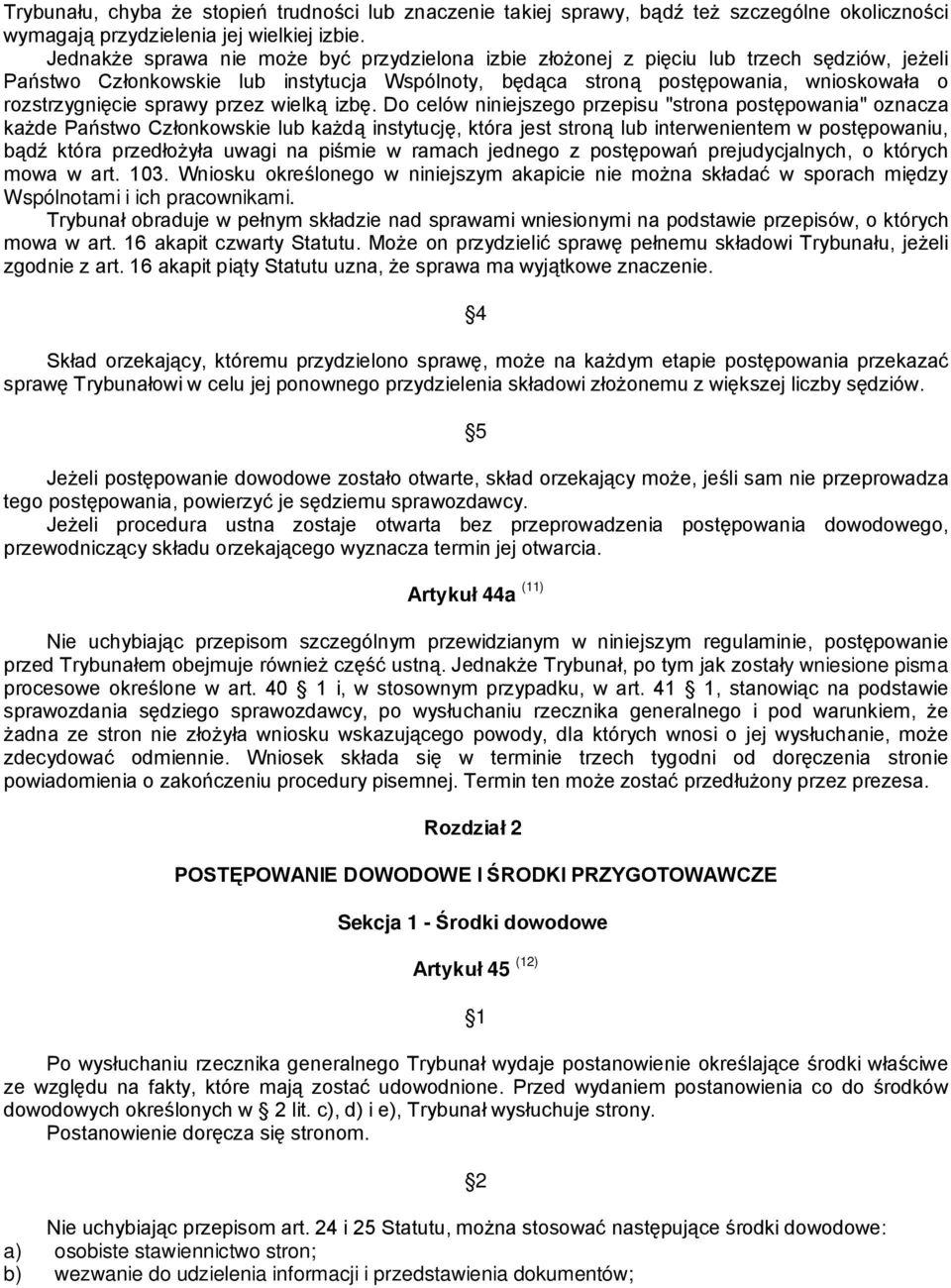 sprawy przez wielką izbę.