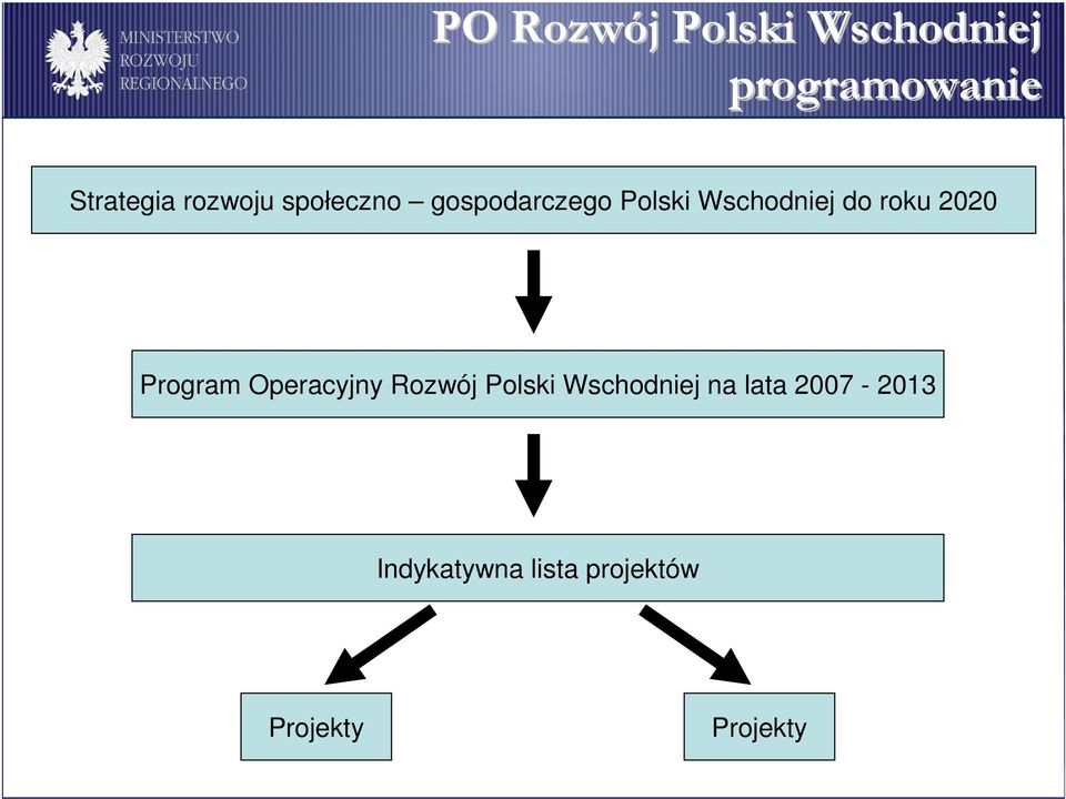 roku 2020 Program Operacyjny Rozwój Polski Wschodniej