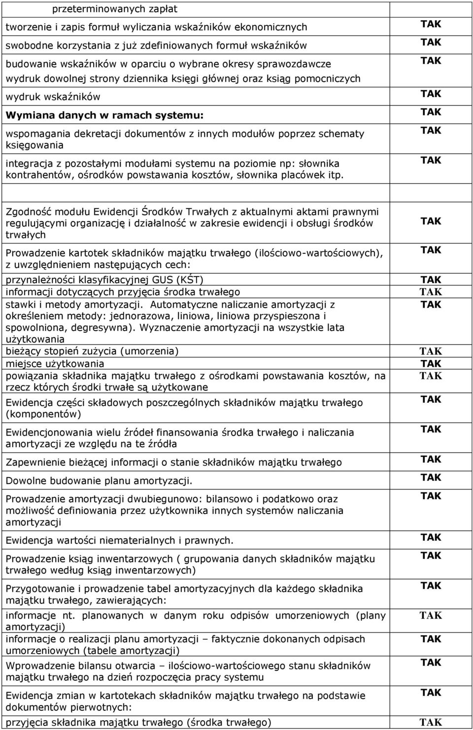 schematy księgowania integracja z pozostałymi modułami systemu na poziomie np: słownika kontrahentów, ośrodków powstawania kosztów, słownika placówek itp.