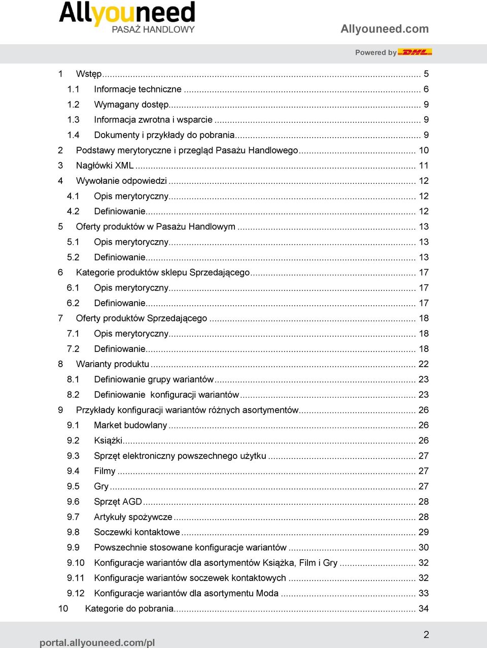 .. 12 5 Oferty produktów w Pasażu Handlowym... 13 5.1 Opis merytoryczny... 13 5.2 Definiowanie... 13 6 Kategorie produktów sklepu Sprzedającego... 17 6.1 Opis merytoryczny... 17 6.2 Definiowanie... 17 7 Oferty produktów Sprzedającego.