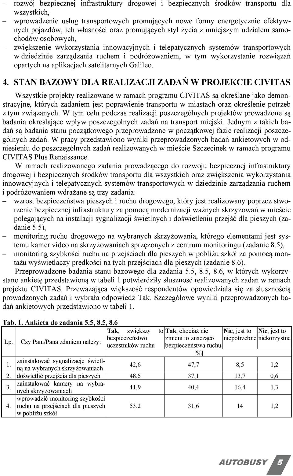podróżowaniem, w tym wykorzystanie rozwiązań opartych na aplikacjach satelitarnych Galileo. 4.