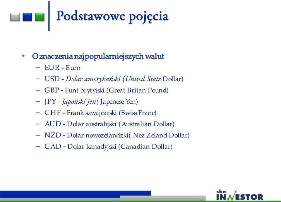 szwajcarski (Swiss Franc) AUD - Dolar australijski (Australian Dollar)
