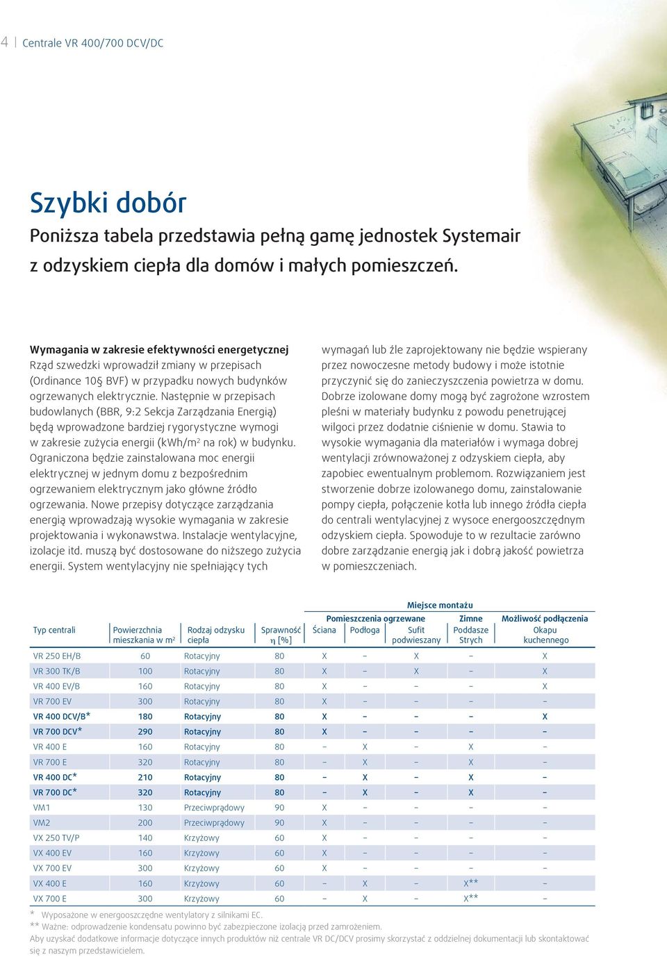 Następnie w przepisach budowlanych (R, 9:2 Sekcja Zarządzania nergią) będą wprowadzone bardziej rygorystyczne wymogi w zakresie zużycia energii (kwh/m 2 na rok) w budynku.