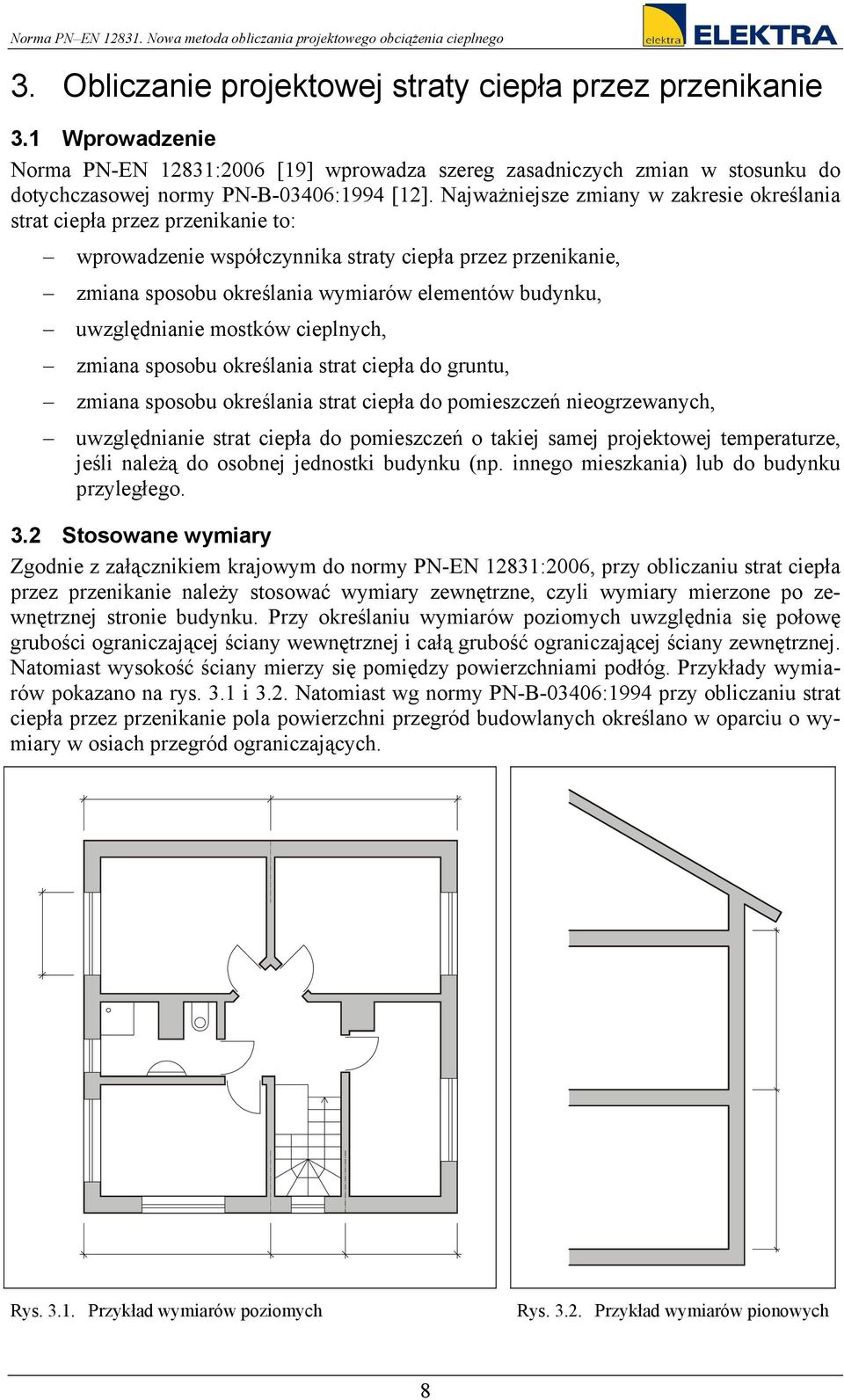 ceplnych, zmana sposobu określana strat cepła do gruntu, zmana sposobu określana strat cepła do pomeszczeń neogrzewanych, uwzględnane strat cepła do pomeszczeń o takej samej projektowej temperaturze,