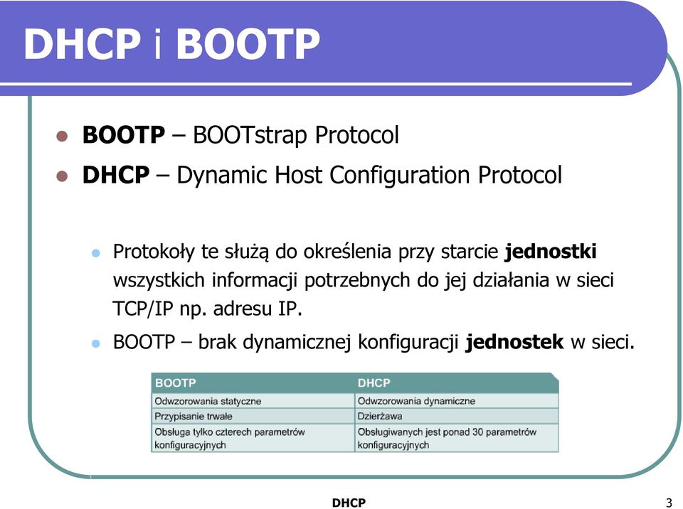 wszystkich informacji potrzebnych do jej działania w sieci TCP/IP np.