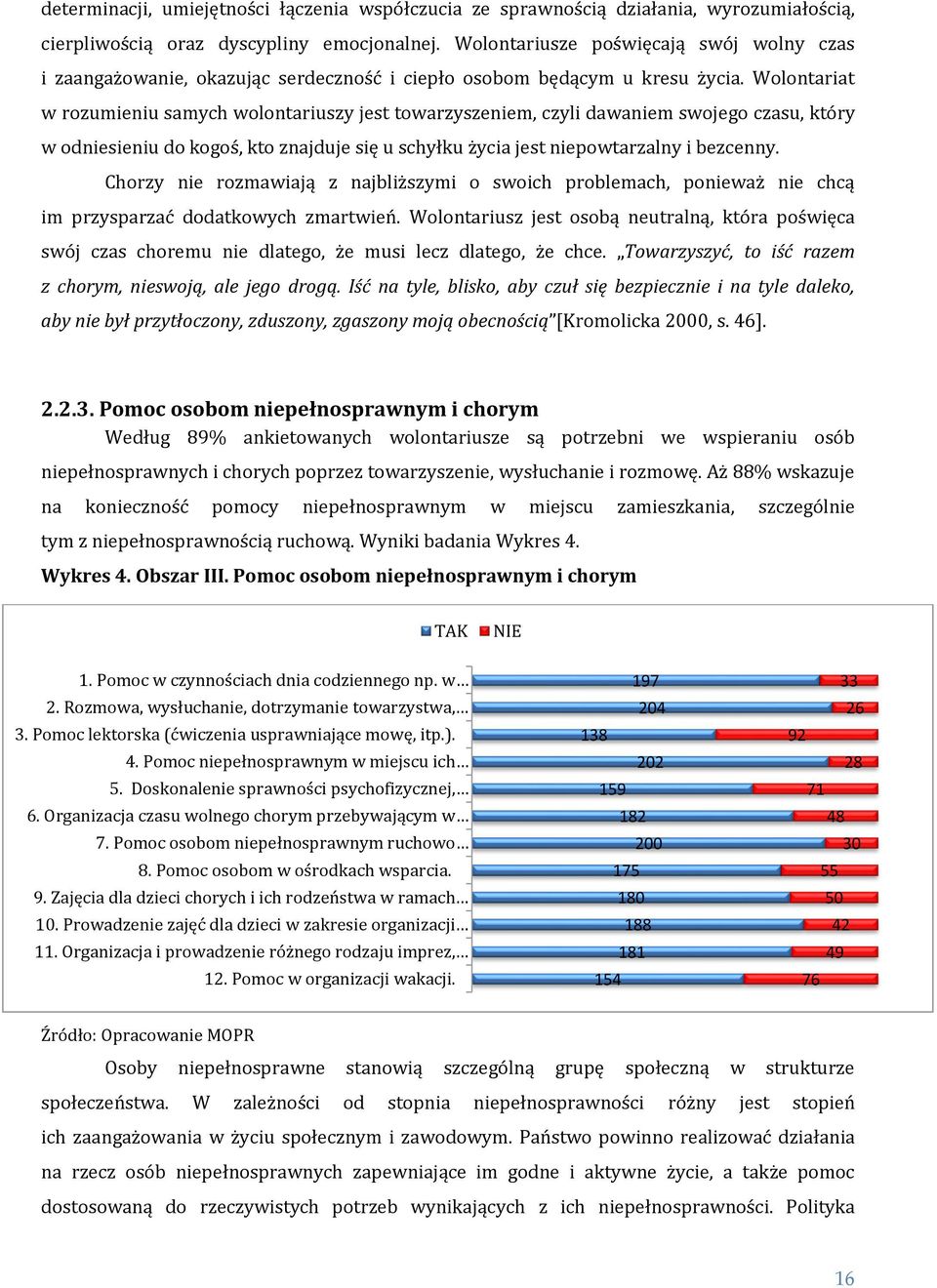 Wolontariat w rozumieniu samych wolontariuszy jest towarzyszeniem, czyli dawaniem swojego czasu, który w odniesieniu do kogoś, kto znajduje się u schyłku życia jest niepowtarzalny i bezcenny.