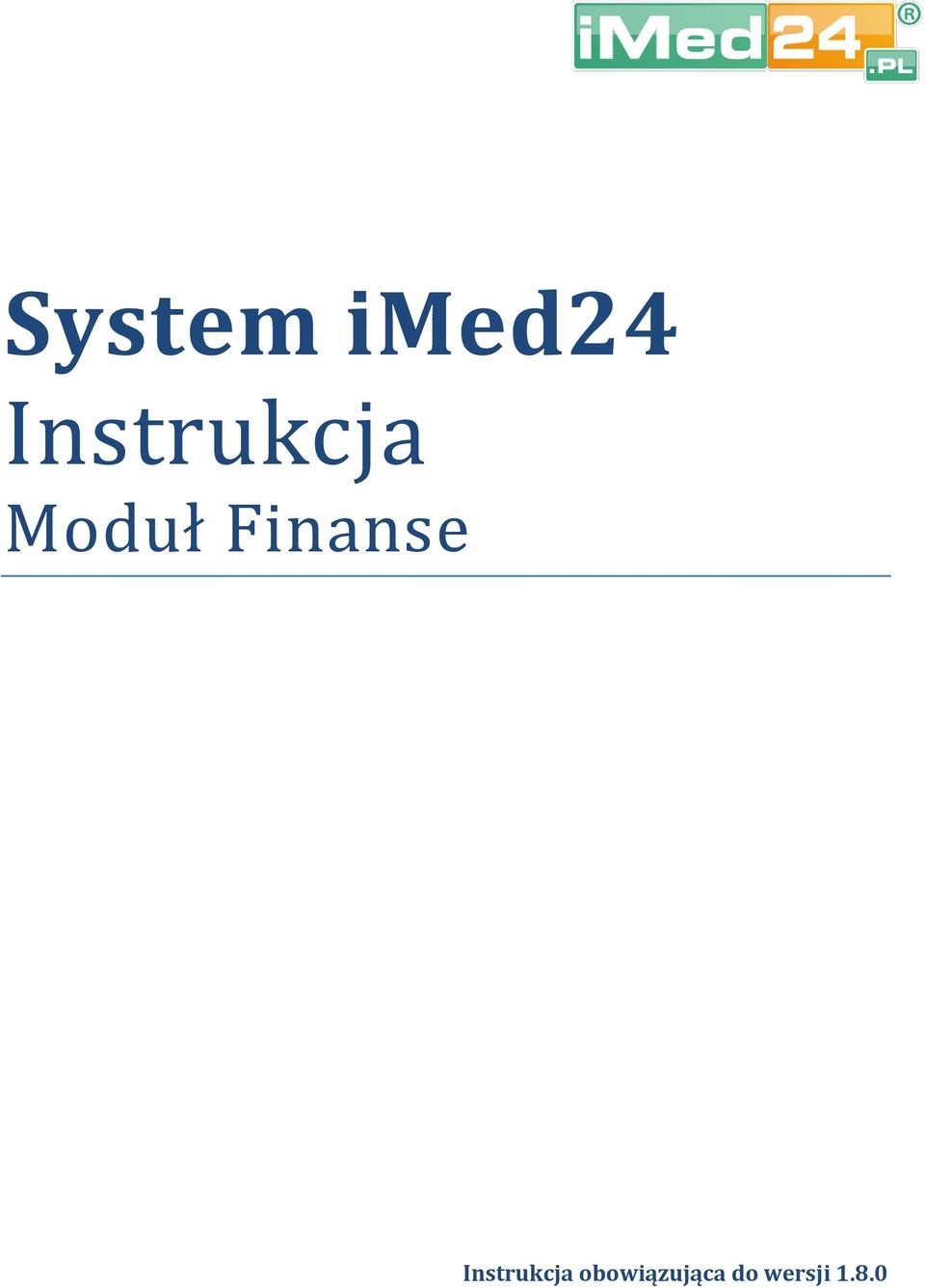 Finanse Instrukcja