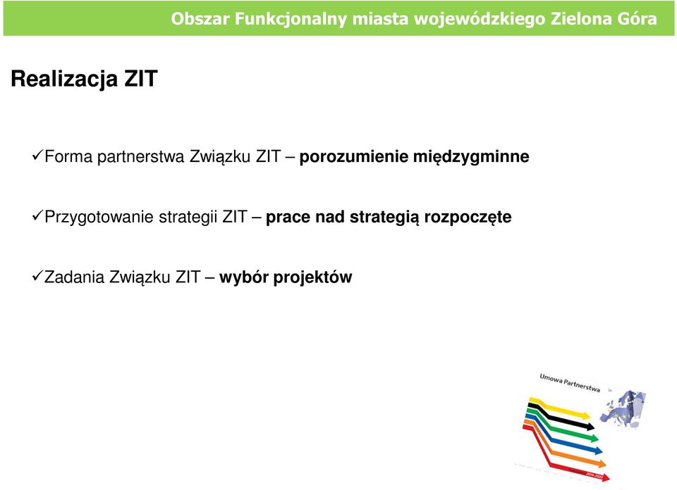 porozumienie międzygminne Przygotowanie strategii ZIT