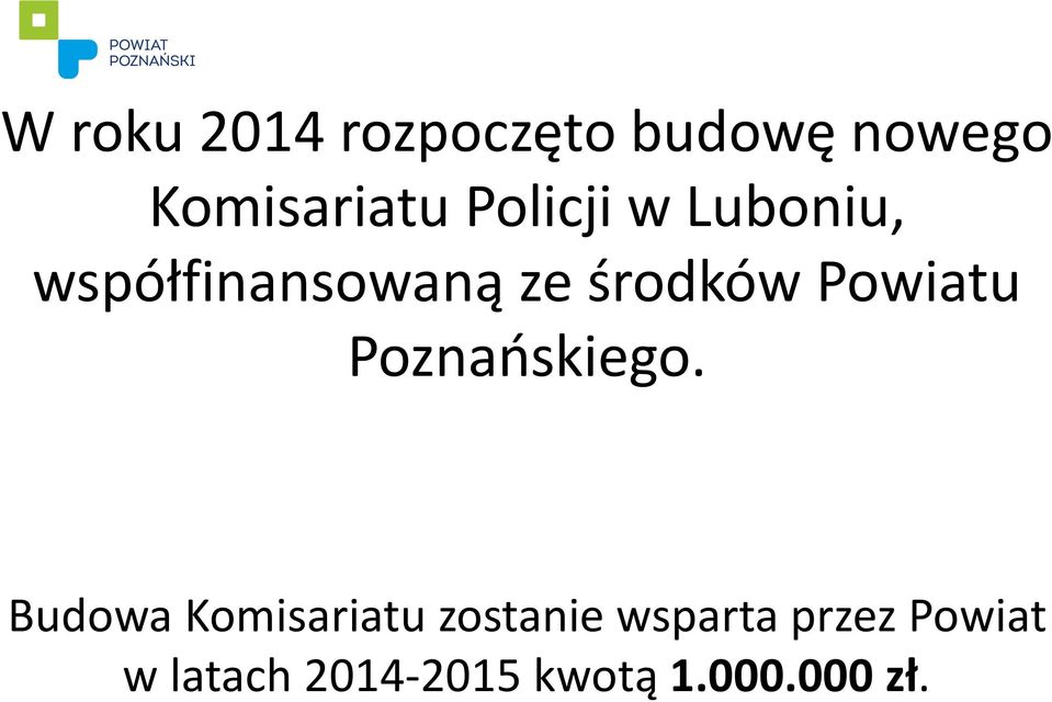 Powiatu Poznańskiego.