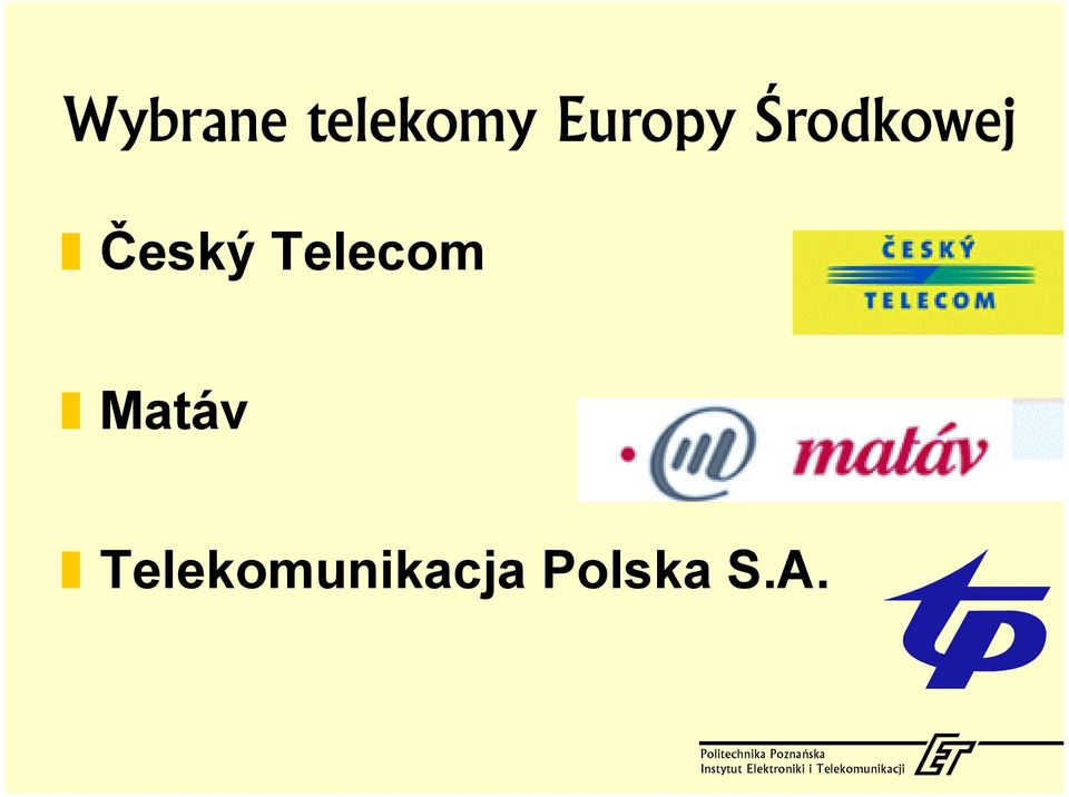 Český Telecom Matáv