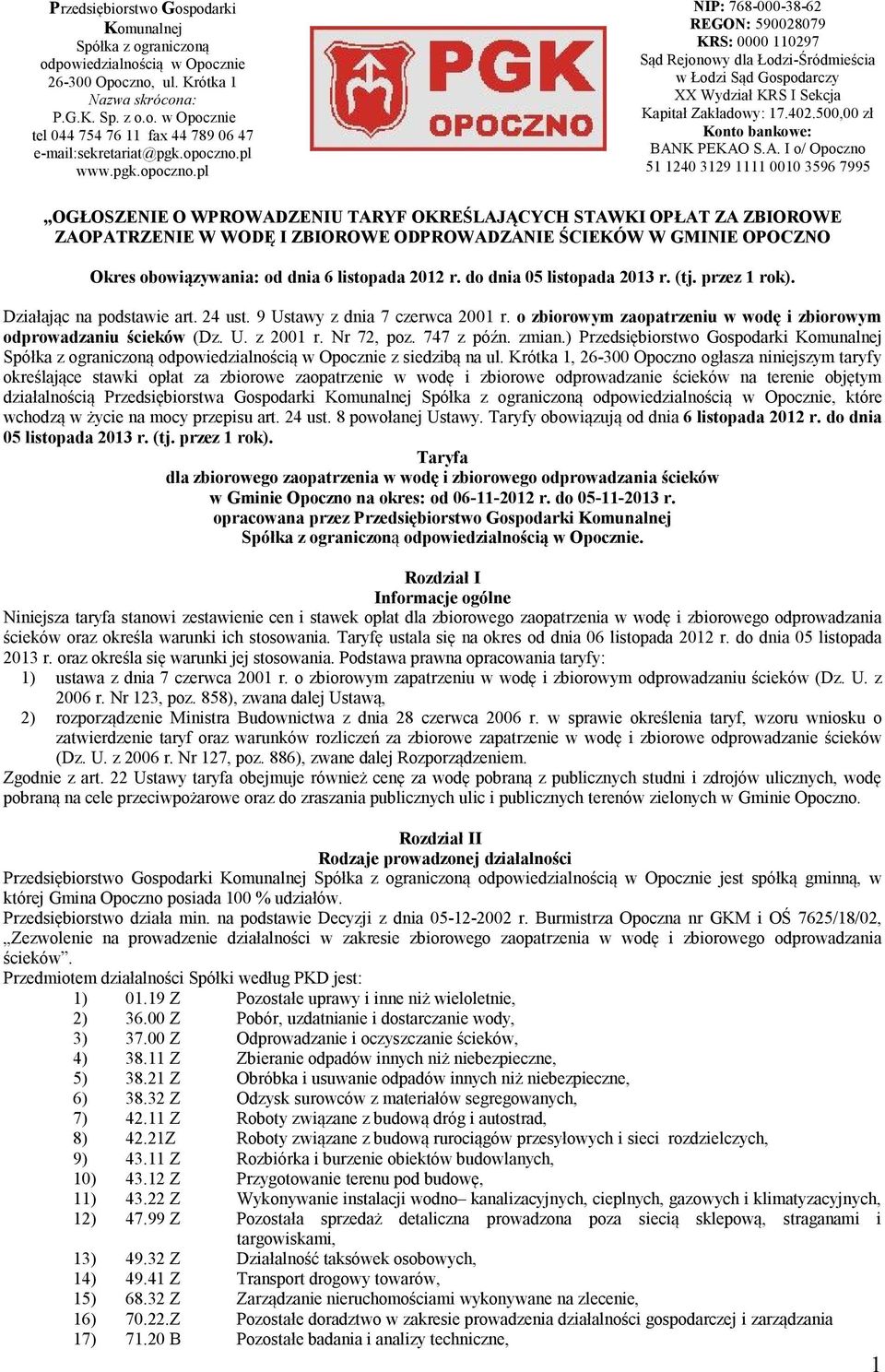 500,00 zł Konto bankowe: BAN